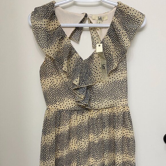 polka dot open back dress - Picture 2 of 2